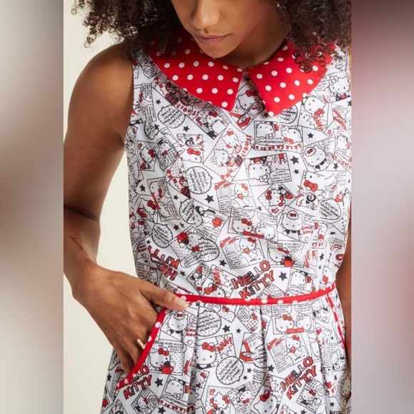 Modcloth Retrolicious Hello Kitty 3X dress - Picture 2 of 12